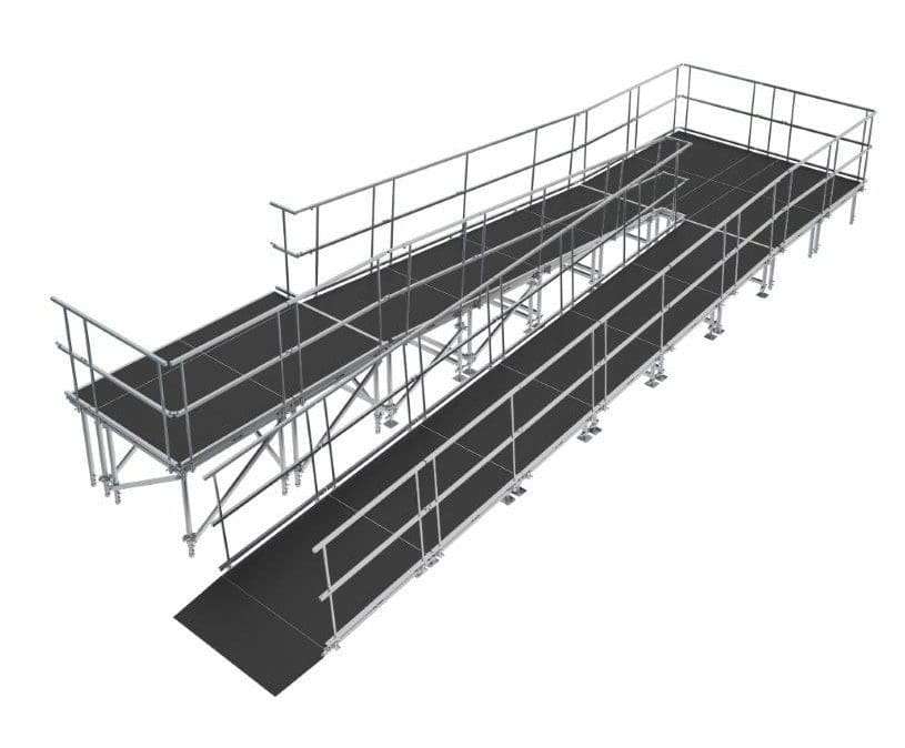 switchback wheelchair ramp