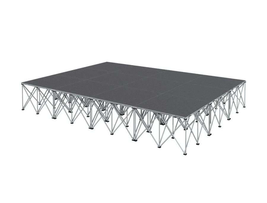 Intellistage - 12sqm Stage Package (3mtr x 4mtr) 30cm High